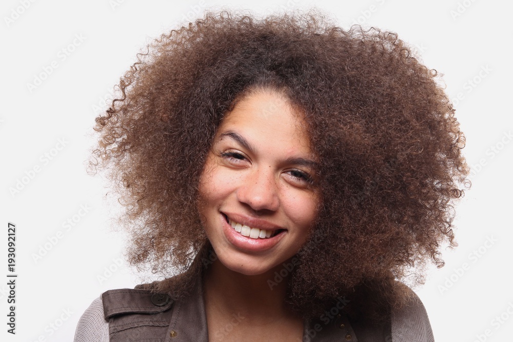 Beautiful afro woman Beautiful afro woman