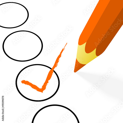 orange pencil with hook