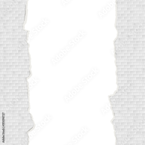 wall background with broken plaster seamless