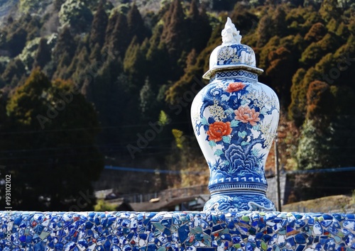 伊万里市大川内山の鍋島焼
