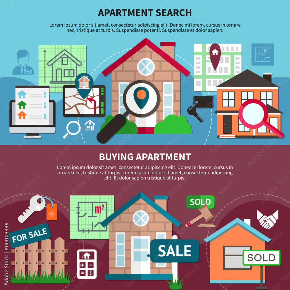 Real Estate Composition Set