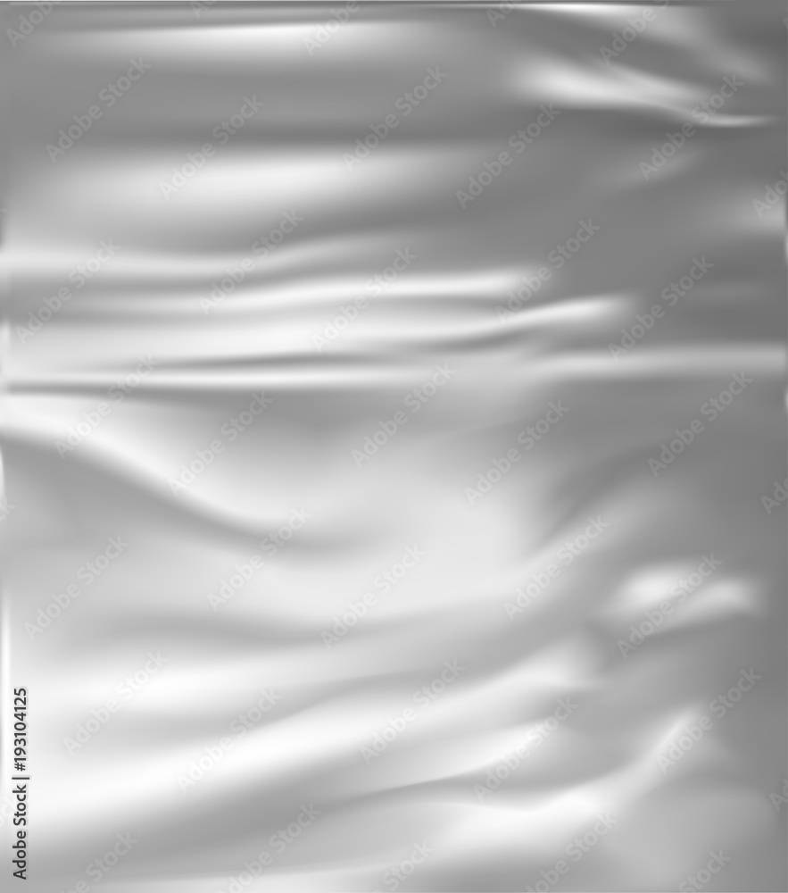 Fototapeta premium Realistic plastic wrapper