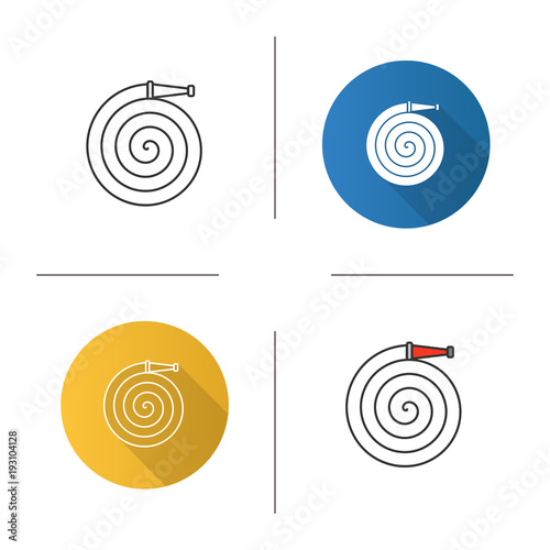 Fire hose icon