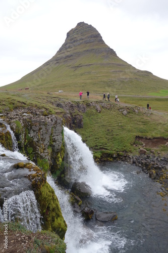 アイスランド共和国、スナイフェルス半島の滝