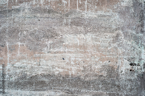 Texture of a white  shabby concrete wall