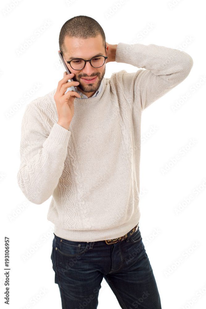 man on the phone man on the phone