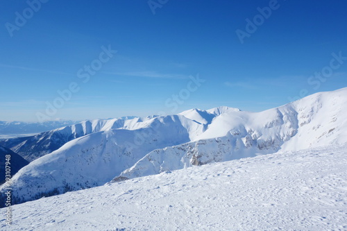 Top of Kopa Kondracka during winter, Zakopane, Tatry mountains, Poland © Tom