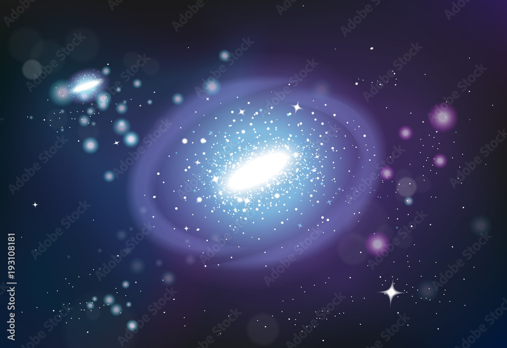 Universe System Realistic Composition Universe System Realistic Composition