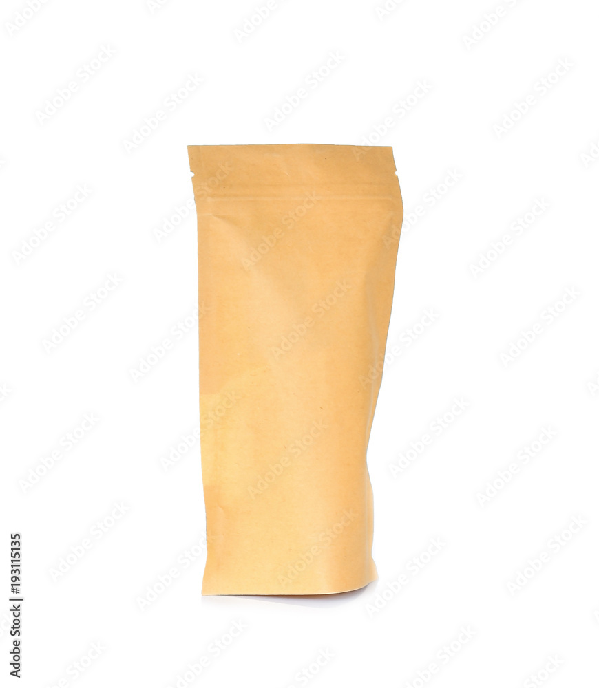Paper bag on white background Paper bag on white background