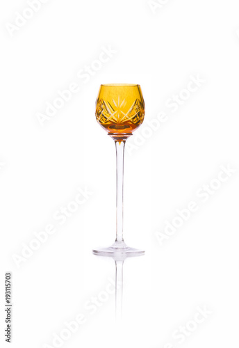 фотографія Antique crystal liqueur chalice