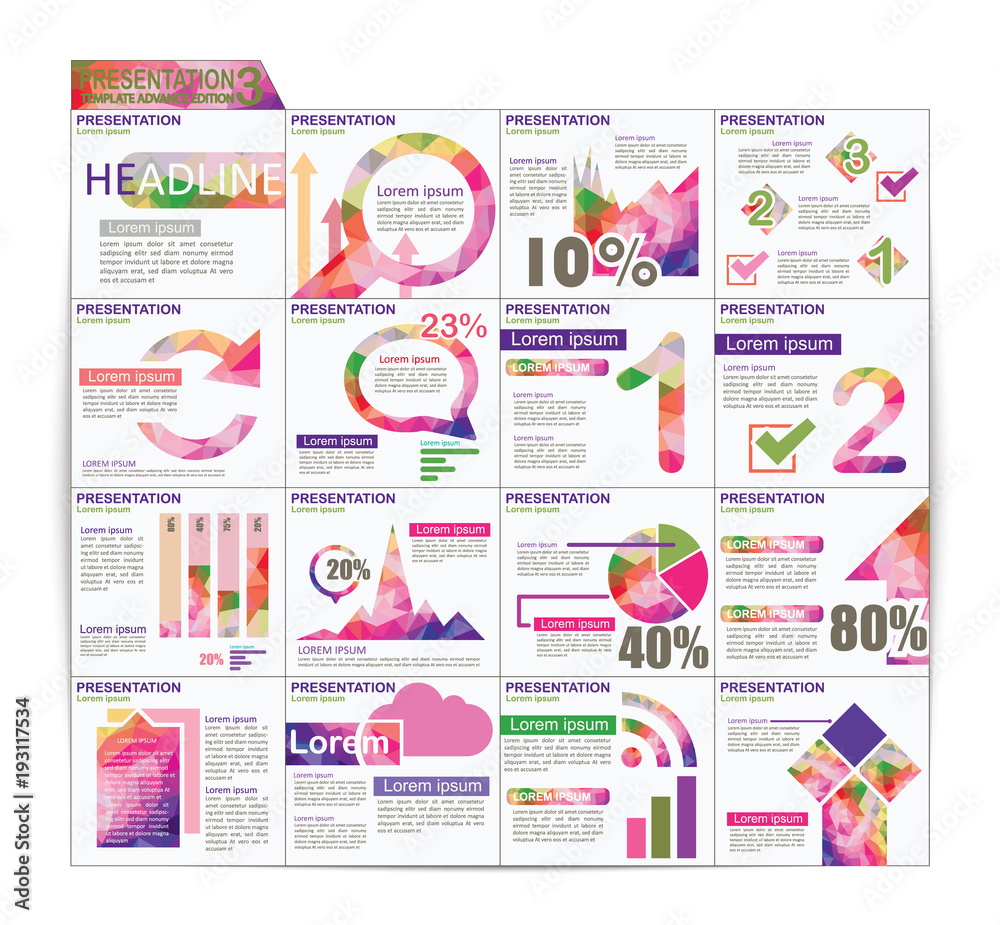 Infographic Presentation Template Brochure