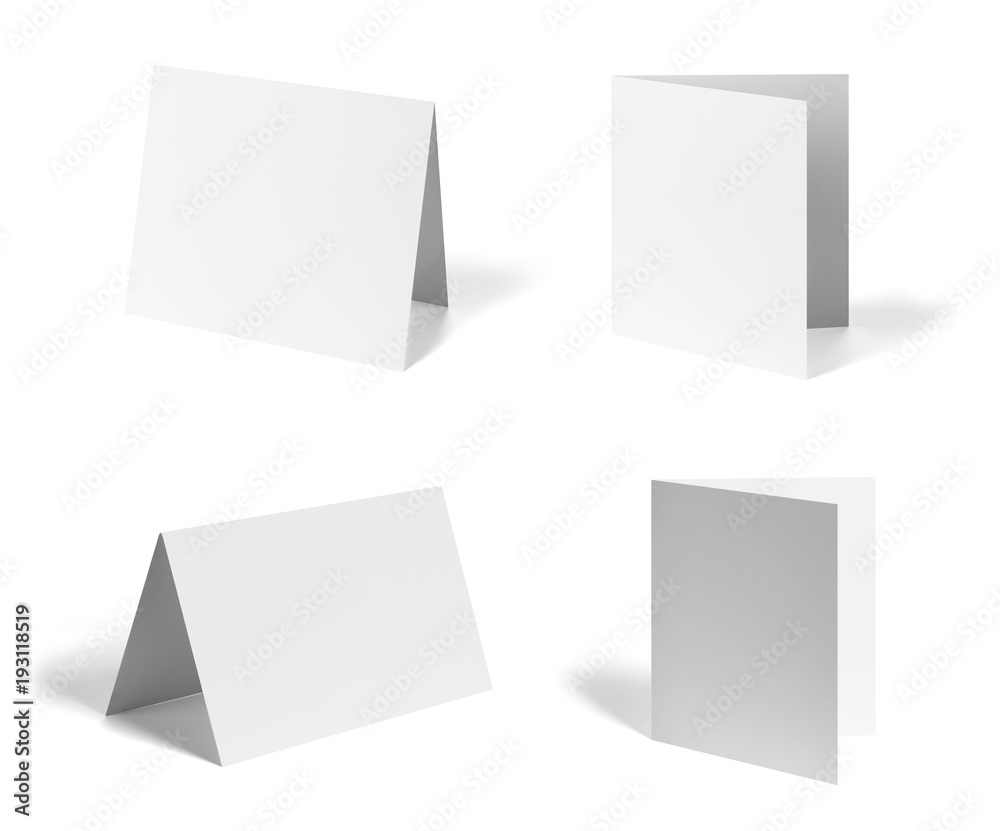 folded leaflet white blank paper template book desktop calendar folded leaflet white blank paper template book desktop calendar