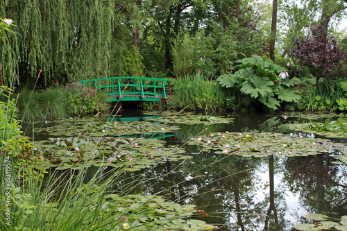 Giverny, jardin de Claude Monet	 photo