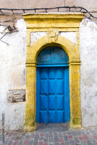 Moroccan traditional door in old medina district © Savvapanf Photo ©