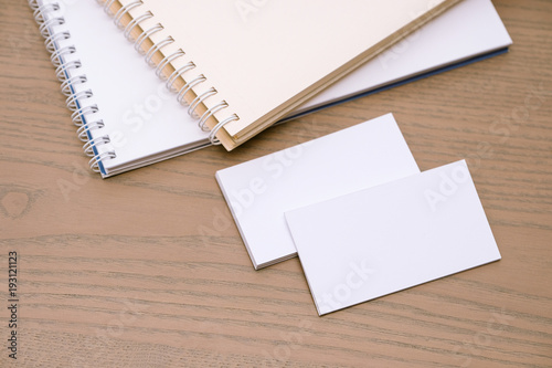 Empty business cards