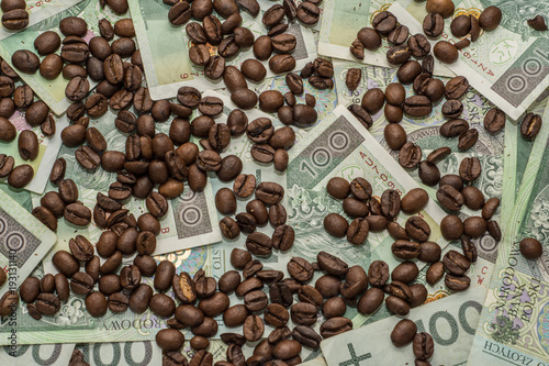 kawa i pieniądze