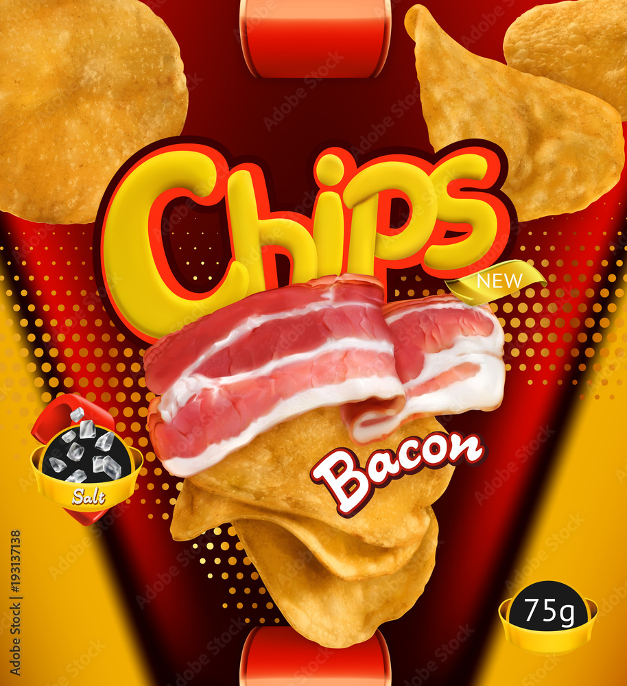 Bacon Flavored Chips