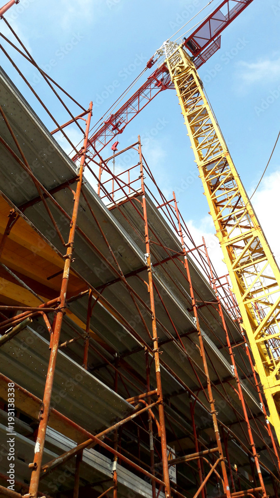 Cantiere edile - lavori in corso Cantiere edile - lavori in corso