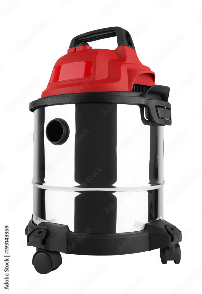 Vacuum cleaner on white Vacuum cleaner on white