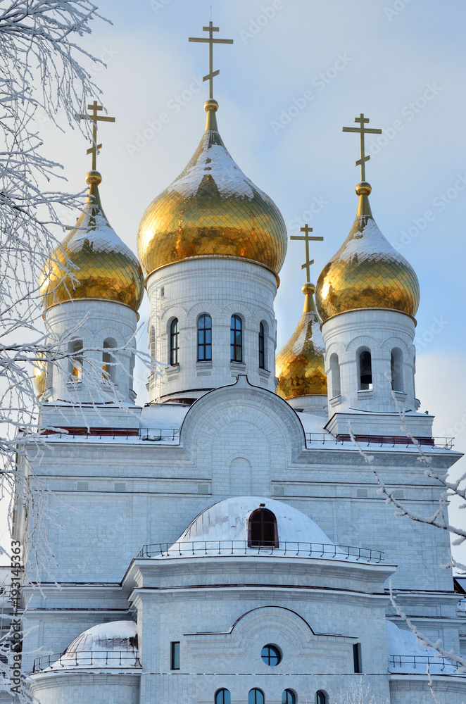 Михаило-Архангельский кафедральный собор в г. Архангельске, Россия