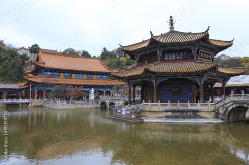Yuan tong temple in Kunming China