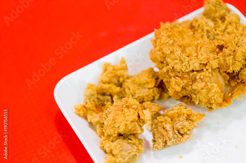 Chicken fried in Kentucky style most popular western fast food around the world
