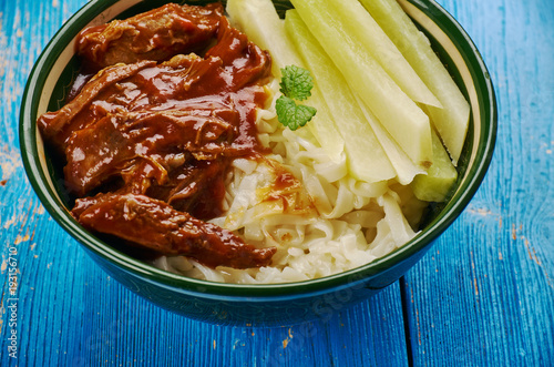 Dungan noodle photo