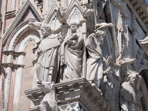 Exterior of Siena Cathedral