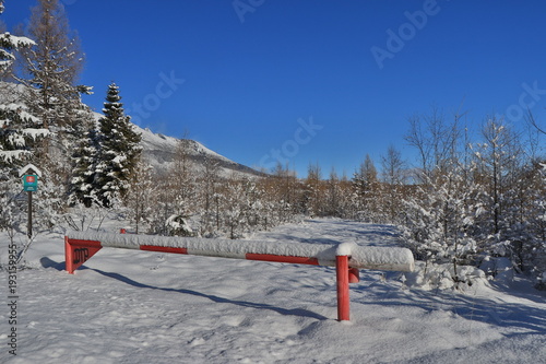 Tatry; High Tatras; tollgate; barrier