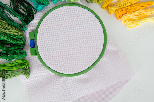 Yarn for knitting photo