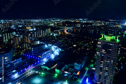 福岡市の夜景 Japan Hukuoka Night View
