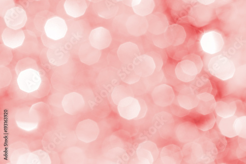 Red and white luminous festive bokeh