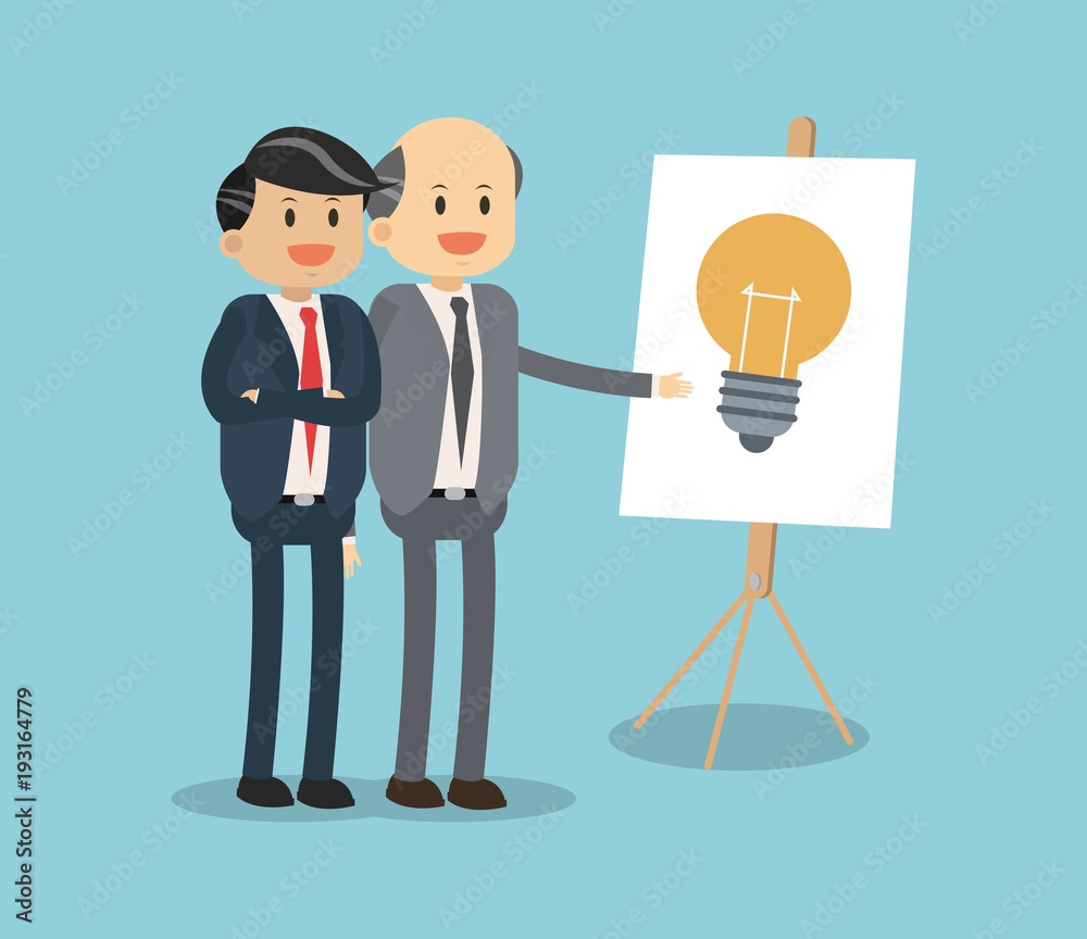 Business teamwork with ideas vector illustration graphic design Business teamwork with ideas vector illustration graphic design