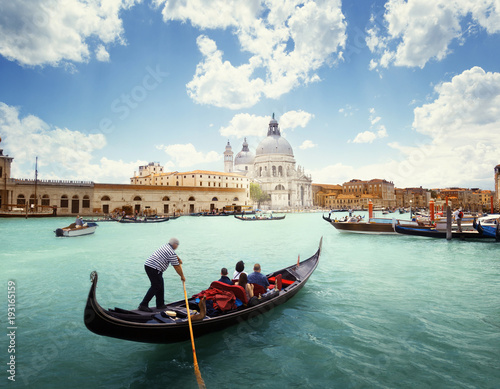 Grand Canal and Basilica Santa Maria della Salute, Venice, Italy © Iakov Kalinin