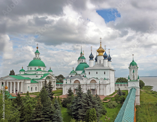 Rostov The Great. Spaso-Yakovlevsky Dimitriev monastery and lake Nero. Russia