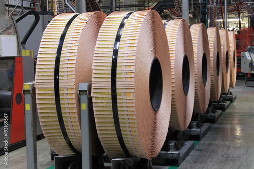 Printing factory. A stream of journal production.