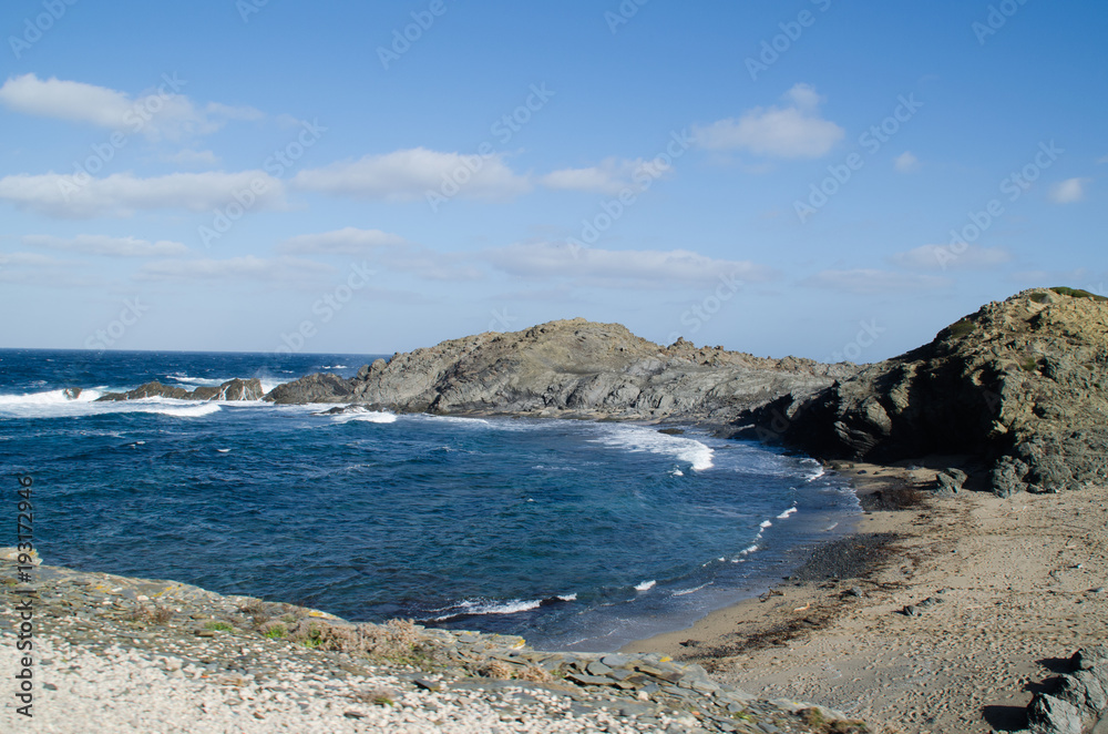 Fotografía de paisaje de una de las costas de Menorca