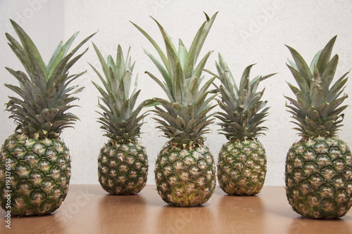 Obraz na płótnie Pineapple w salonie