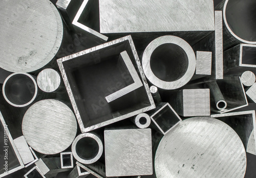 Background from different metal profiles