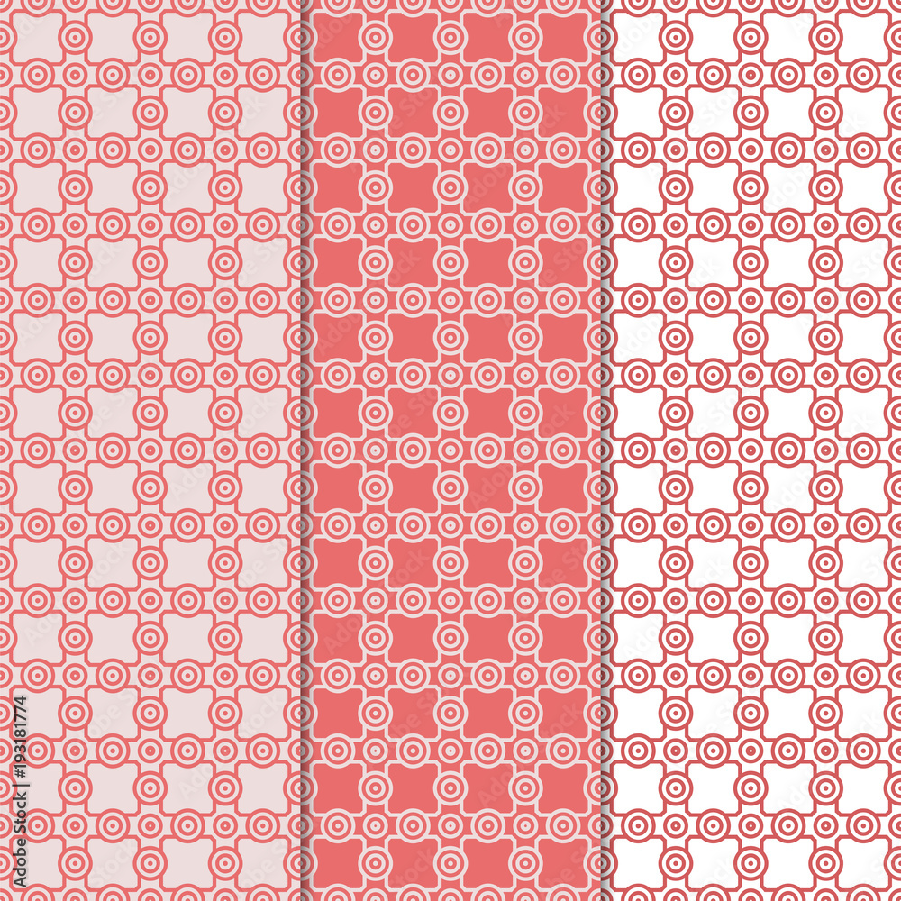 Geometric colored vertical seamless pattern