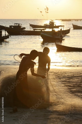 Myanmar, Ngapali Beach photo