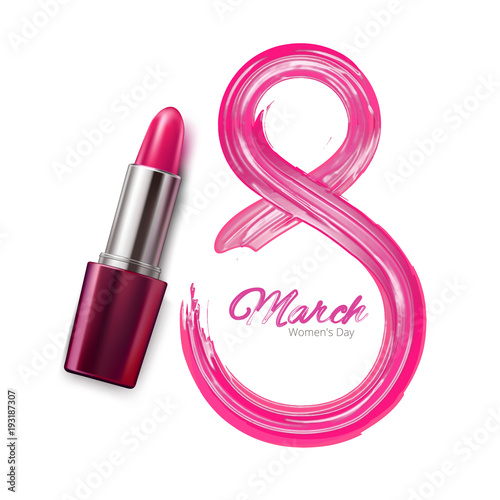 8 march international women day lipstick pomade