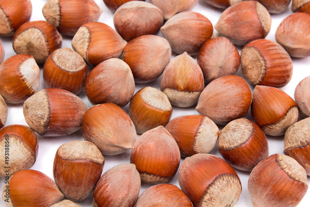 Hazelnuts. Food background, photo wallpaper. Hazelnuts. Food background, photo wallpaper.