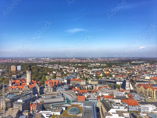 Leipzig cityscape