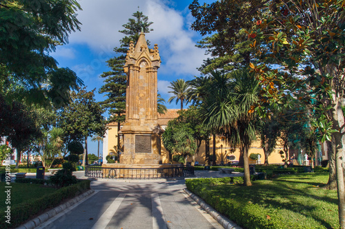 Spain, Ceuta, street and house, peoples. 2013