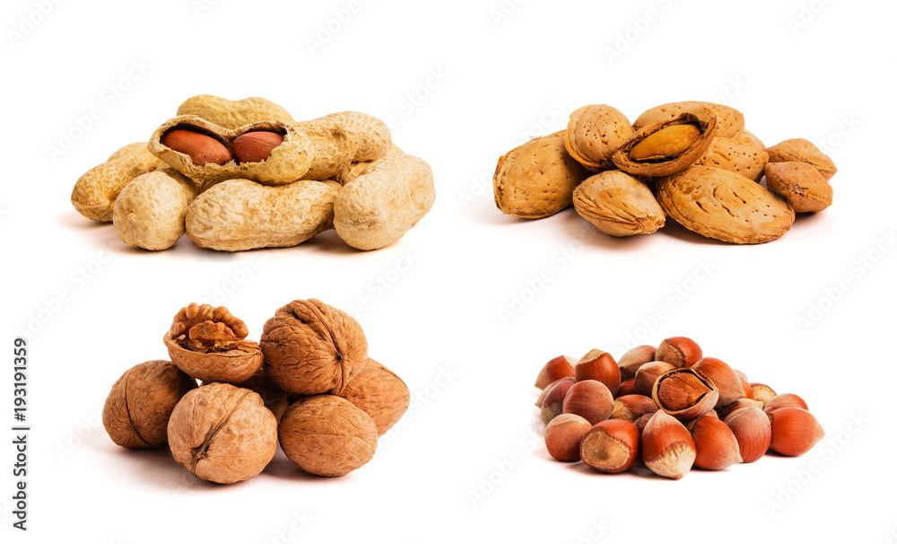 Healthy organic food concept. Nuts close up. Healthy organic food concept. Nuts close up.