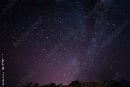 Atacama Desert, Chile - The magical starlit sky of the Atacama Desert, Chile photo
