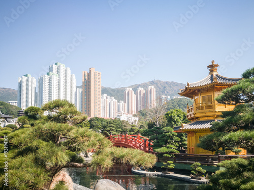 Famous Wong Tai Sin temple in Kowloon City, Hong Kong