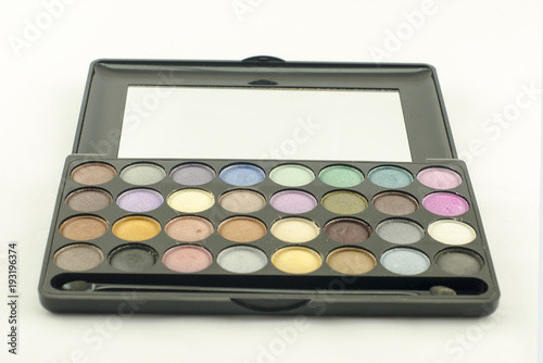 isolated makeup palette