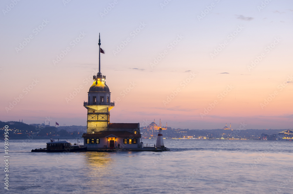 Fototapeta premium kız kulesi, istanbul, turkey